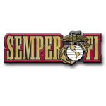 MIL130 Semper Fi U.S. Marine Corps Magnet
